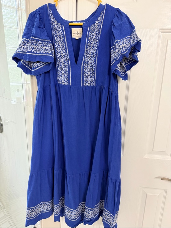 Umgee Dresses & Skirts - Umgee Blue Midi Women’s Dress